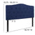 Cambridge Tufted Upholstered Full Size Headboard In Navy Fabric By Flash Furniture | Headboards | Modishstore - 3