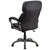 Flash Furniture High Back Black Leather Executive Swivel Office Chair With Lumbar Support Knob | Office Chairs | Modishstore-4