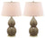 Safavieh Jill Double - Gourd Ceramic Lamp | Table Lamps |  Modishstore  - 9
