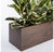 Rubber Plant Variegated, Linear Planter by Gold Leaf Design Group | Planters, Troughs & Cachepots | Modishstore-4