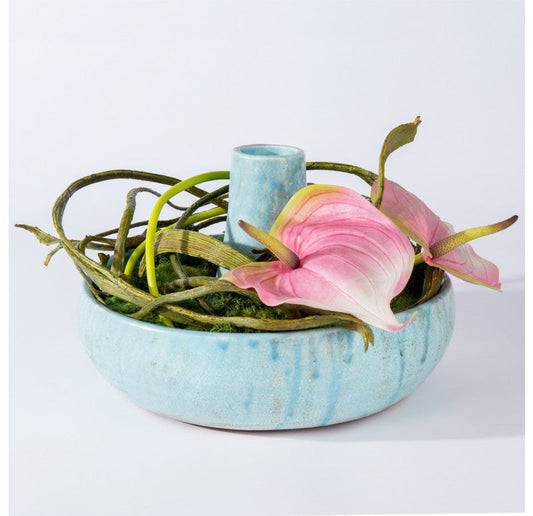 Anthurium in Tori Bowl by Gold Leaf Design Group | Decorative Bowls | Modishstore