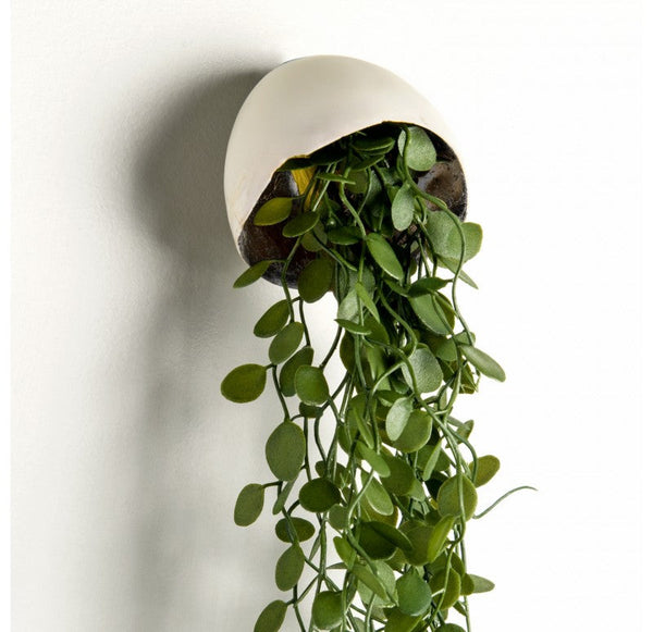 Hanging Resin Pod, Angel Vine ( Set of 3) by Gold Leaf Design Group | Planters, Troughs & Cachepots | Modishstore-3