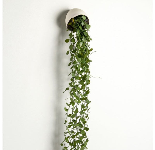 Hanging Resin Pod, Angel Vine ( Set of 3) by Gold Leaf Design Group | Planters, Troughs & Cachepots | Modishstore-2