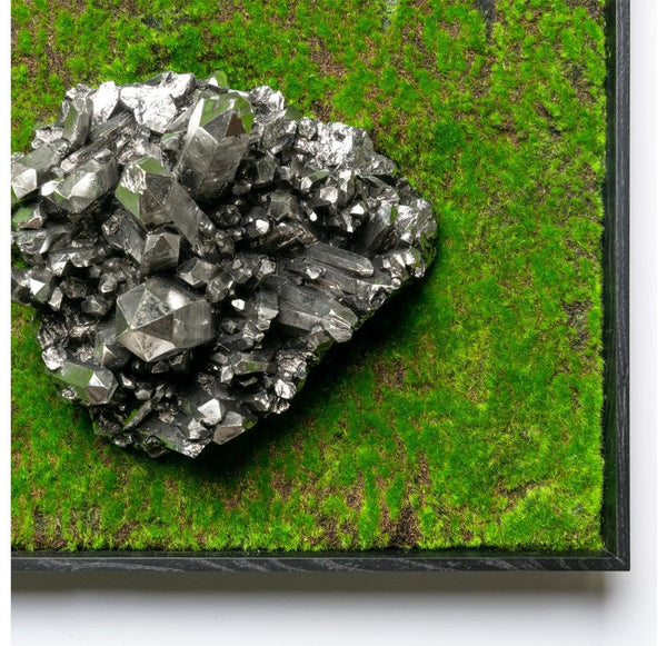 Green Wall, Succulents & Resin Silver Crystals by Gold Leaf Design Group | Green Wall | Modishstore-2