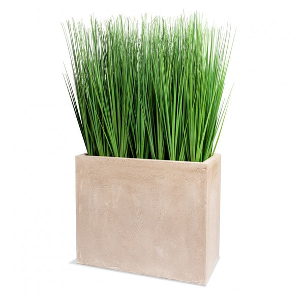 Grass: Outdoor in Urbano Rectangle by Gold Leaf Design Group | Planters, Troughs & Cachepots | Modishstore