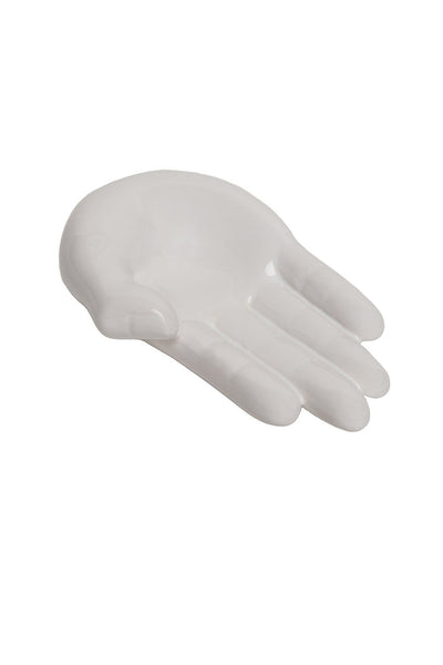Interior Illusions White Tabletop Hand