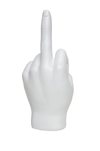 Interior Illusions Middle Finger Tabletop White