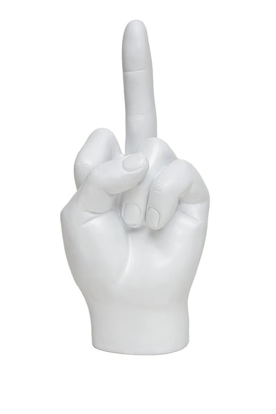 Interior Illusions Middle Finger Tabletop White