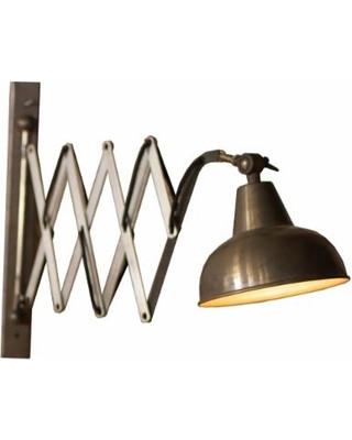 Kalalou Industrial Vertical Scissor Wall Lamp | Modishstore | Wall Lights