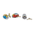 Gold Leaf Design Group Tiny Wind-Up Car - Set Of 3 | Games | Modishstore-5