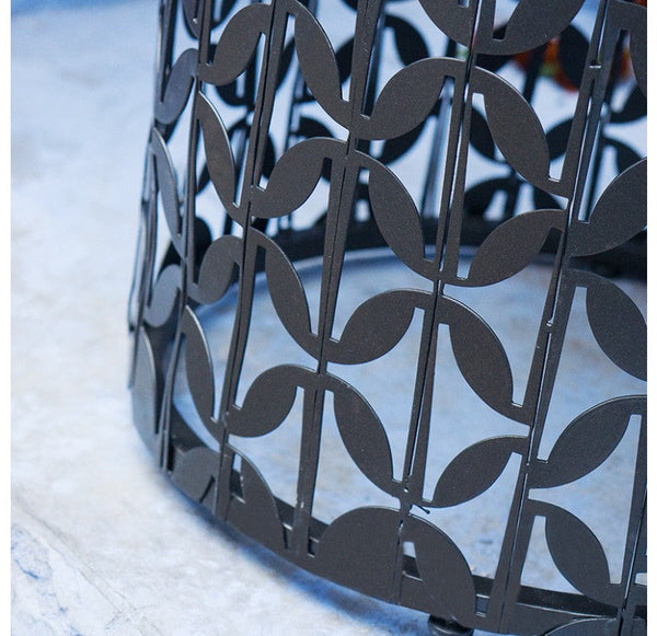 Gianna Accent Table, Blackened Iron by Gold Leaf Design Group | Accent Tables | Modishstore-3