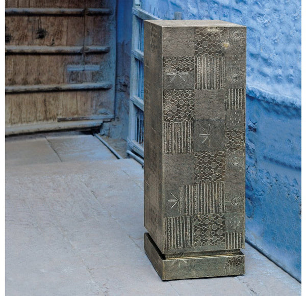Brutalist Pedestal by Gold Leaf Design Group | Trays & Pedestals | Modishstore