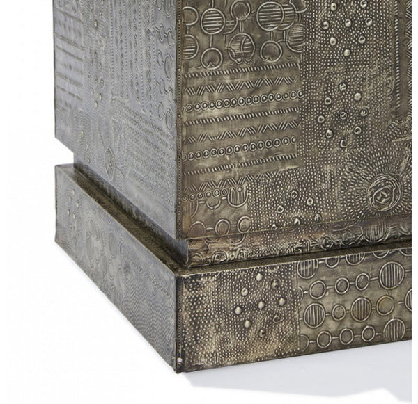 Brutalist Pedestal by Gold Leaf Design Group | Trays & Pedestals | Modishstore-4