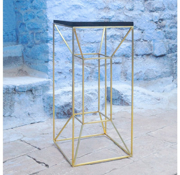 Floating Pedestal w/ Granite Top by Gold Leaf Design Group | Outdoor Stools & Benches | Modishstore-2