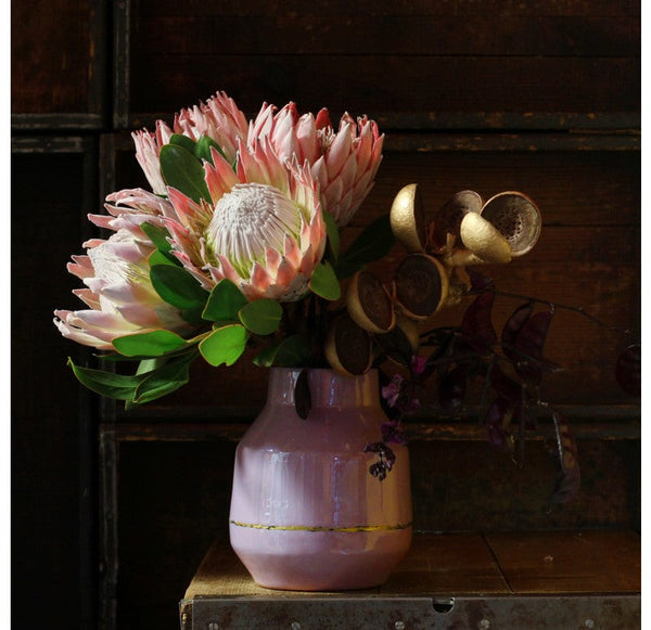 Soldar Vase Set of 2 by Gold Leaf Design Group | Vases | Modishstore-7