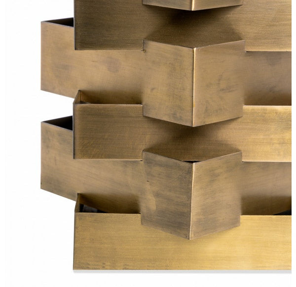 Lattice Vase by Gold Leaf Design Group | Vases | Modishstore-11
