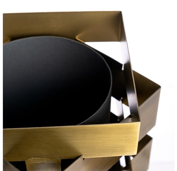 Lattice Vase by Gold Leaf Design Group | Vases | Modishstore-4