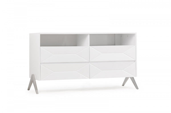 Vig Furniture Modrest Candid Modern White Dresser | Modishstore | Dressers-2