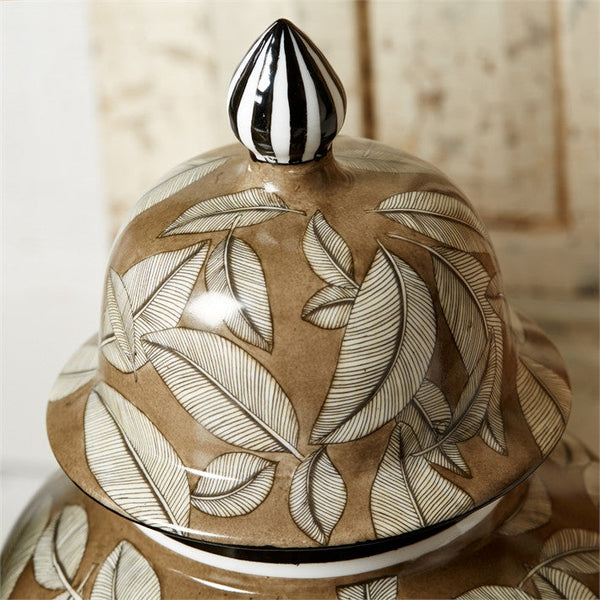 Tozai Home S/2 Decorative Temple Jars