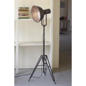 Kalalou Caged Studio Lamp | Modishstore | Floor Lamps