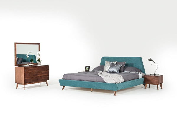 Vig Furniture Modrest Lewis Mid-Century Modern Walnut Mirror | Modishstore | Mirrors-3
