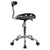 Vibrant Black And Chrome Swivel Task Office Chair With Tractor Seat By Flash Furniture | Office Chairs | Modishstore - 2