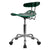 Vibrant Green And Chrome Swivel Task Office Chair With Tractor Seat By Flash Furniture | Office Chairs | Modishstore - 3