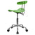 Vibrant Spicy Lime And Chrome Swivel Task Office Chair With Tractor Seat By Flash Furniture | Office Chairs | Modishstore - 3
