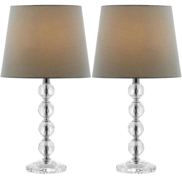 Safavieh Nola Stacked Crystal Ball Lamp | Table Lamps |  Modishstore  - 9