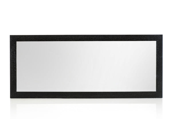 Vig Furniture Modrest Logan Modern Black Oak Mirror | Modishstore | Mirrors