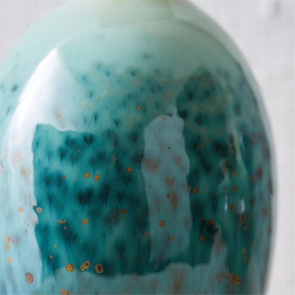 Tozai Celadon Dripping Vases - 5Pc/Box - Set Of 2