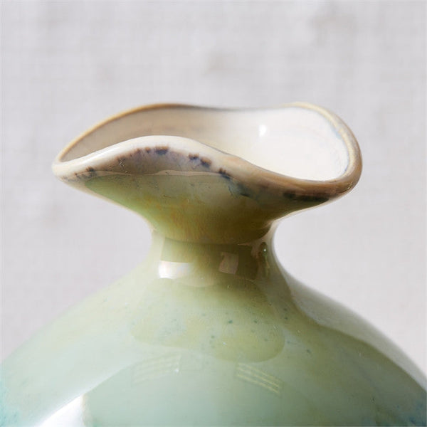 Tozai Celadon Dripping Vases - 5Pc/Box - Set Of 2
