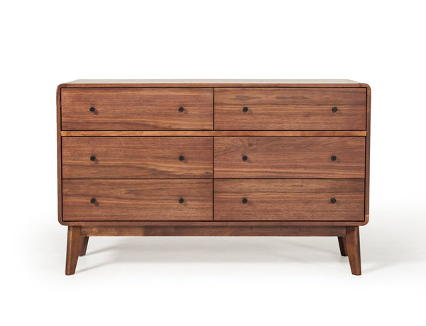 Vig FurnitureModrest Marshall Mid-Century Modern Walnut Dresser | Modishstore | Dressers-2