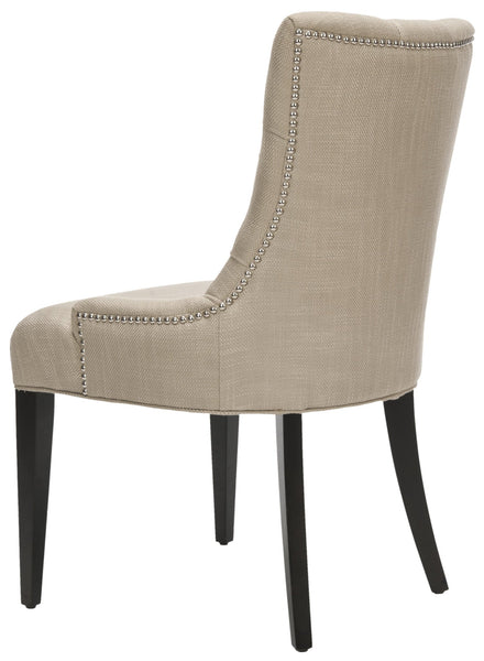 Safavieh Amanda Tufted Chair W/ Nickel Nail Heads | Dining Chairs | Modishstore - 12