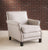 Safavieh Easton Club Chair - Brass Nail Heads | Accent Chairs |  Modishstore 