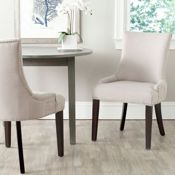 Safavieh Gretchen Side Chair Silver Nail Heads - Set Of 2 | Dining Chairs | Modishstore - 14