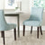 Safavieh Gretchen Side Chair Silver Nail Heads - Set Of 2 | Dining Chairs | Modishstore - 18