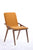 Vig Furniture Zeppelin - Modern Orange Dining Chair (Set of 2) | Modishstore | Dining Chairs