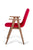 Vig Furniture Maddox - Modern Sesame & Walnut Dining Chair (Set of 2)