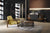 Vig Furniture Modrest Bronson Modern Walnut & Black Round Coffee Table | Modishstore | Coffee Tables