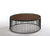 Vig Furniture Modrest Bronson Modern Walnut & Black Round Coffee Table | Modishstore | Coffee Tables-2