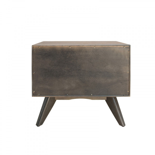 Vig Furniture Modrest Novak Modern Dark Oak Nightstand | Modishstore | Nightstands-7