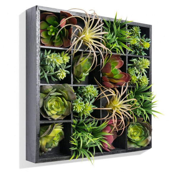 Green Wall, Pixelated Succulent by Gold Leaf Design Group | Green Wall | Modishstore-11