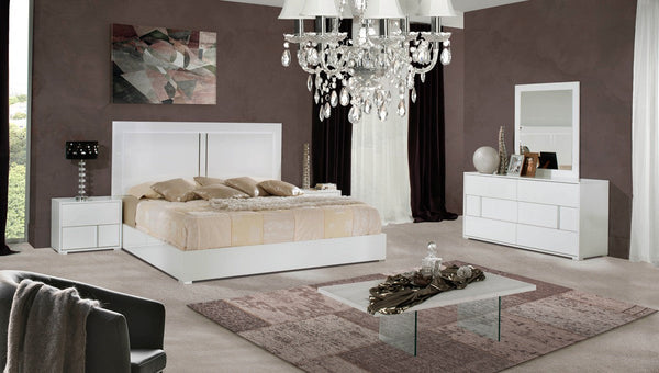 Vig Furniture Modrest Nicla Italian Modern White Mirror | Modishstore | Mirrors-3