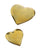 Kalalou Cast Aluminum Heart Boxes - Set Of 2-5