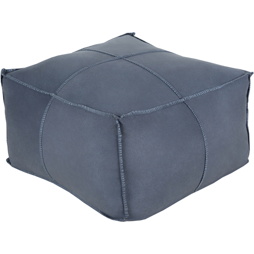 Surya Obsidian Cube Pouf - Solid - OBPF-001 | Poufs | Modishstore-3