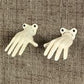 HomArt Wall Mounted Cast Iron Open Hand | Modishstore | Hooks & Racks