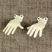 HomArt Wall Mounted Cast Iron Open Hand | Modishstore | Hooks & Racks