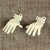 HomArt Wall Mounted Cast Iron Open Hand | Modishstore | Hooks & Racks