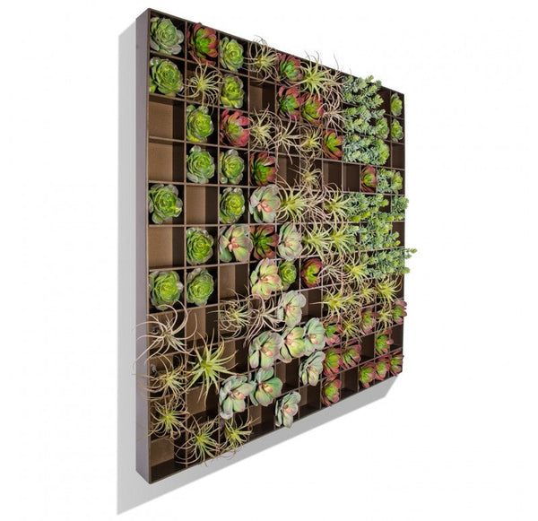 Green Wall, Pixelated Succulent by Gold Leaf Design Group | Green Wall | Modishstore-6